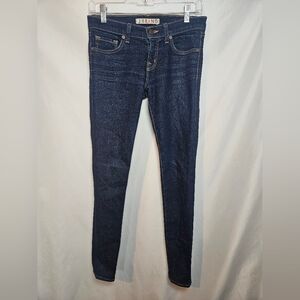 J Brand Skinny Leg Jeans Size 26 Dark Wash Made in USA Stretch Denim